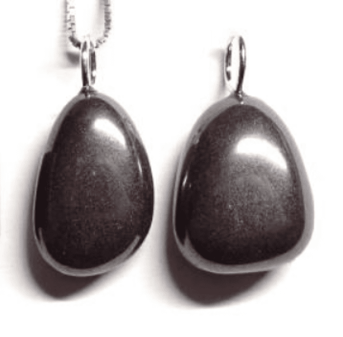 Pendentif Hématite forme libre