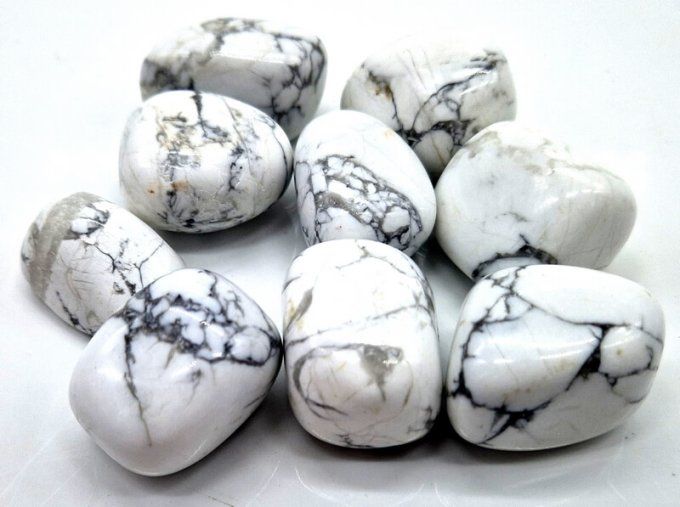 Pierre rouler Howlite