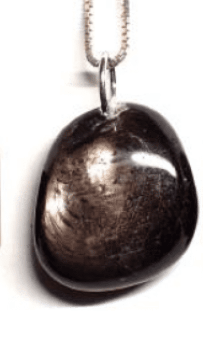 Pendentif Hypersthene forme libre
