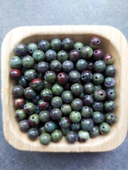 Perle Jaspe sang de dragon à l'unité