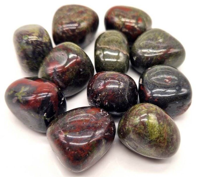 Pierre rouler Jaspe sang de dragon