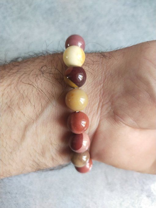 Bracelet Jaspe mokaite