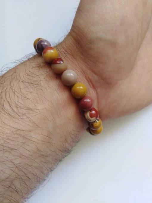 Bracelet Jaspe mokaite