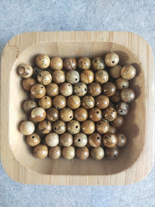 Perle Jaspe paysage à l'unité