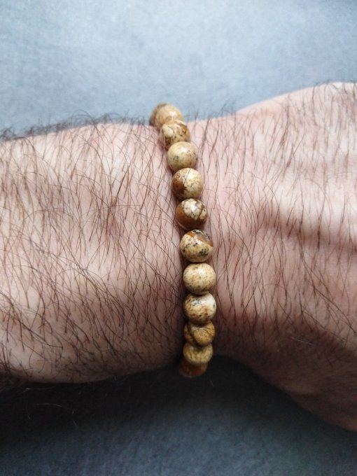 Bracelet Jaspe paysage 
