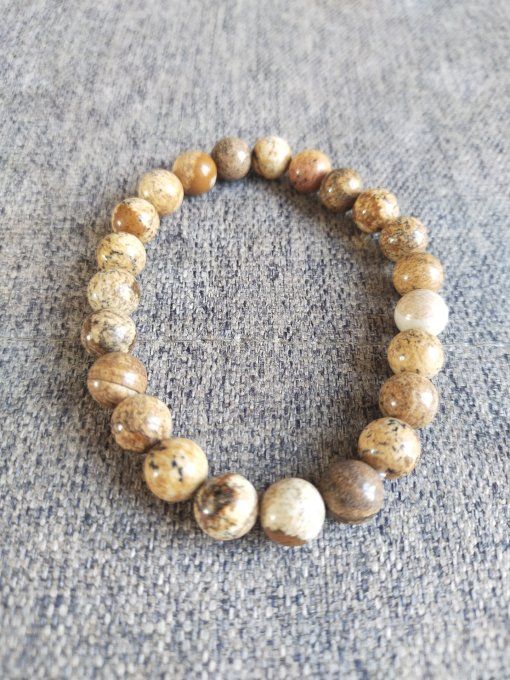 Bracelet Jaspe paysage 