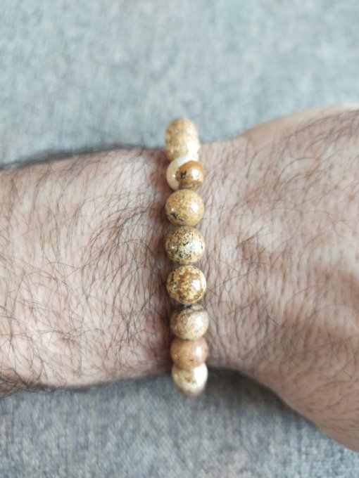 Bracelet Jaspe paysage 