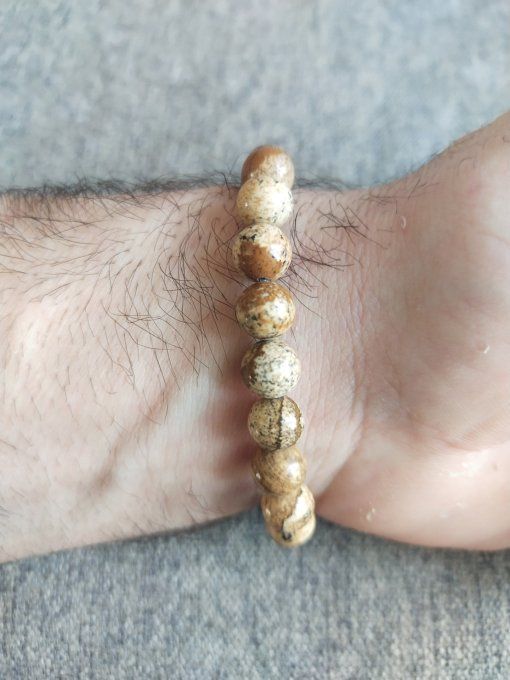 Bracelet Jaspe paysage 