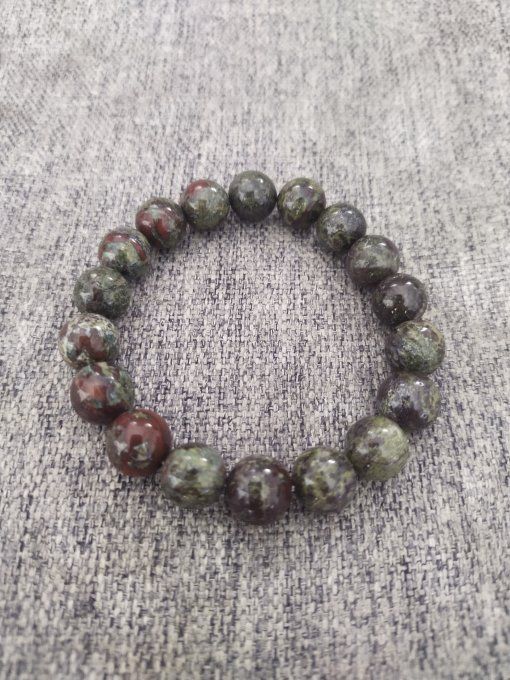 Bracelet Jaspe sang de dragon