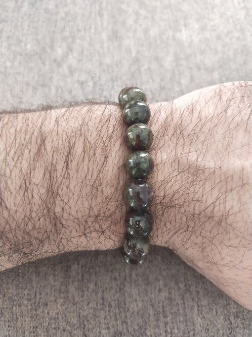 Bracelet Jaspe sang de dragon