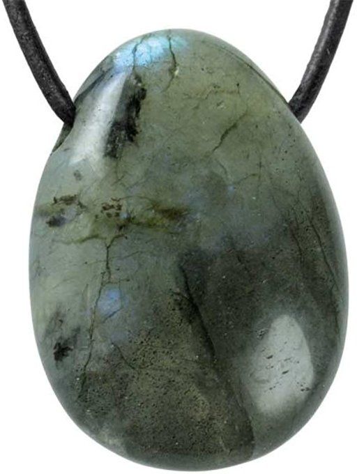 Pendentif Labradorite goutte percer