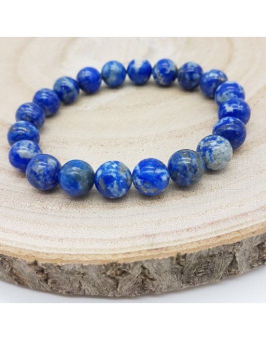 Perle Lapis lazuli à l'unité