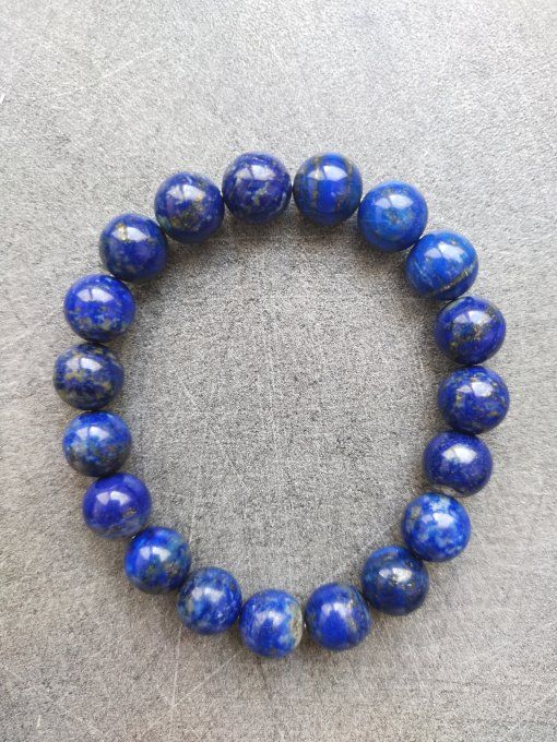Perle Lapis lazuli à l'unité