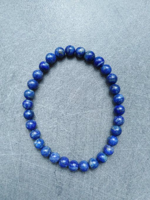 Perle Lapis lazuli à l'unité