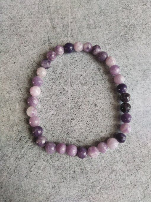Bracelet Lépidolite