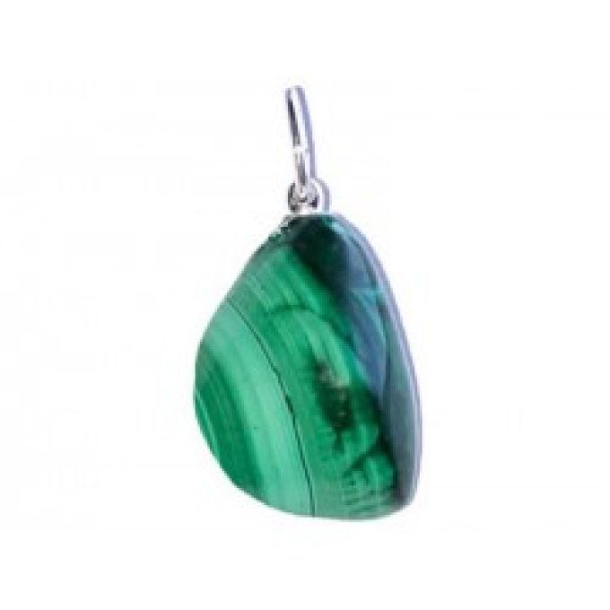 Pendentif Malachite forme libre