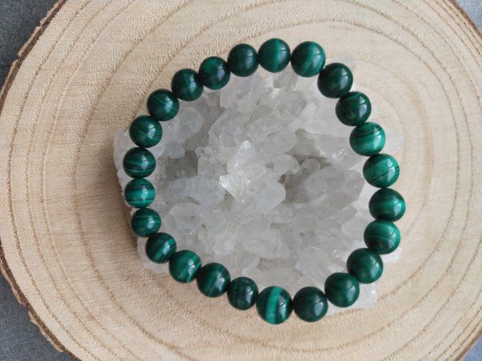 Perle Malachite à l'unité