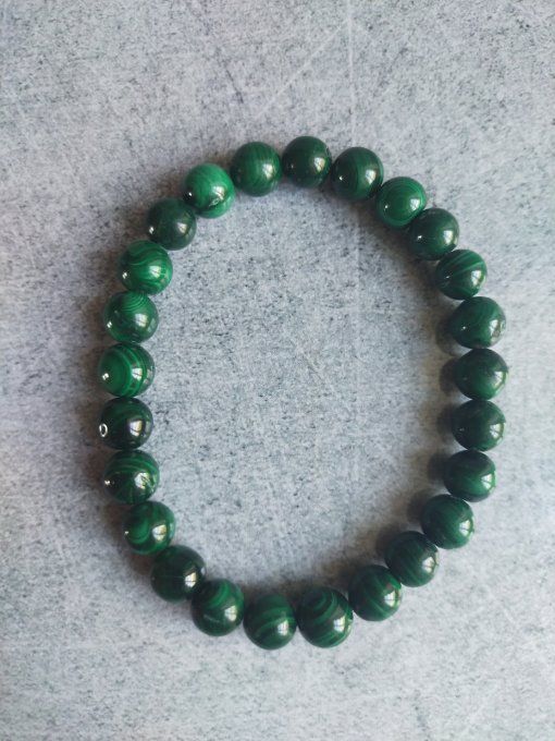 Perle Malachite à l'unité