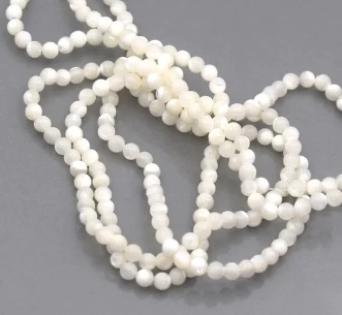 Perles Nacre au fil