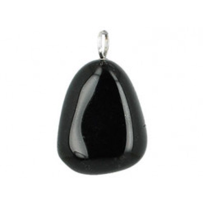 Pendentif Obsidienne