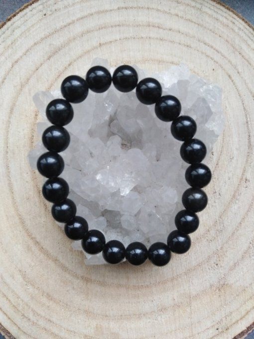 Bracelet Obsidienne