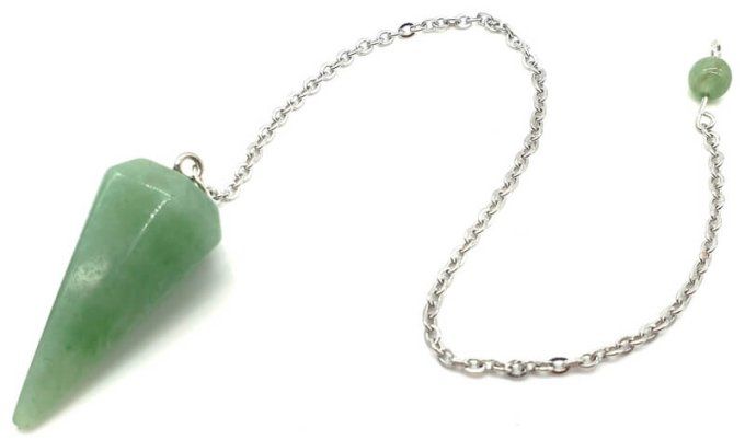 Pendule cone Aventurine verte