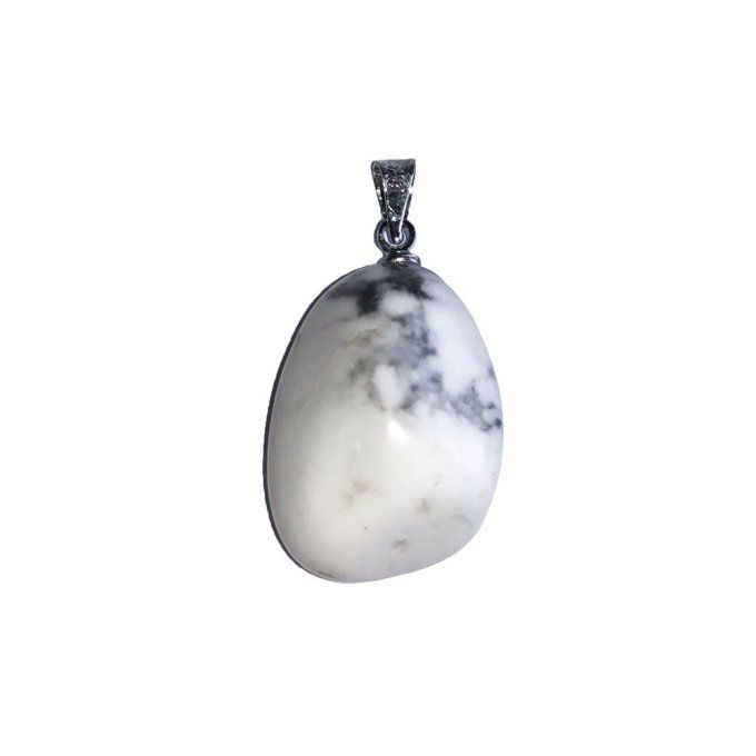 Pendentif Howlite forme libre