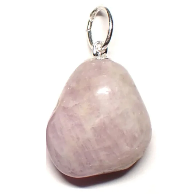 Pendentif Kunzite forme libre