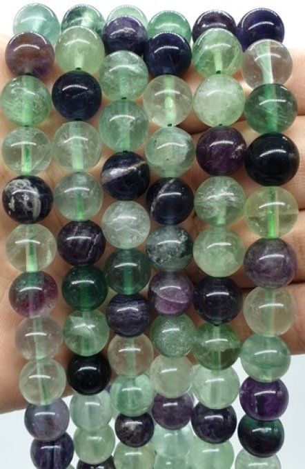 Perles Fluorine au fil
