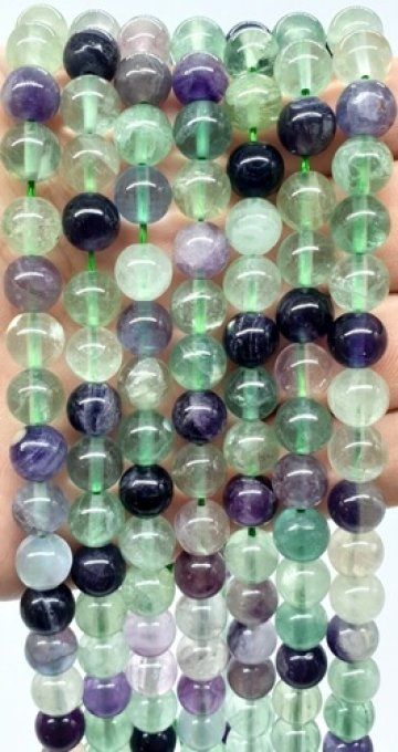 Perles Fluorine au fil