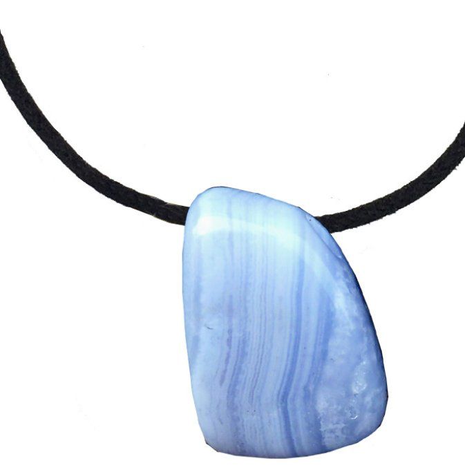 Pendentif Calcédoine percer