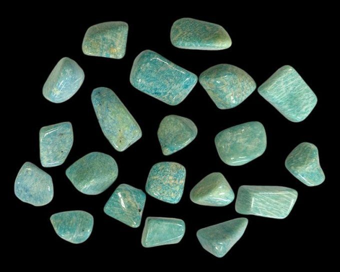 Pierre rouler Amazonite