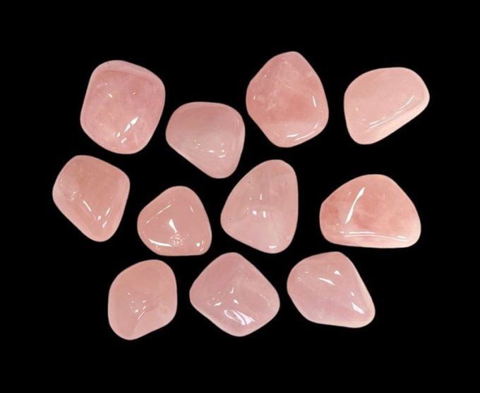 Pierre rouler Quartz rose