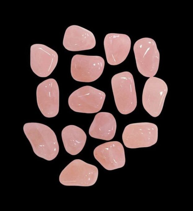 Pierre rouler Quartz rose