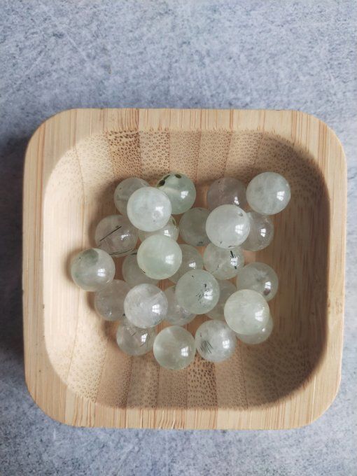Perle Prehnite à l'unité