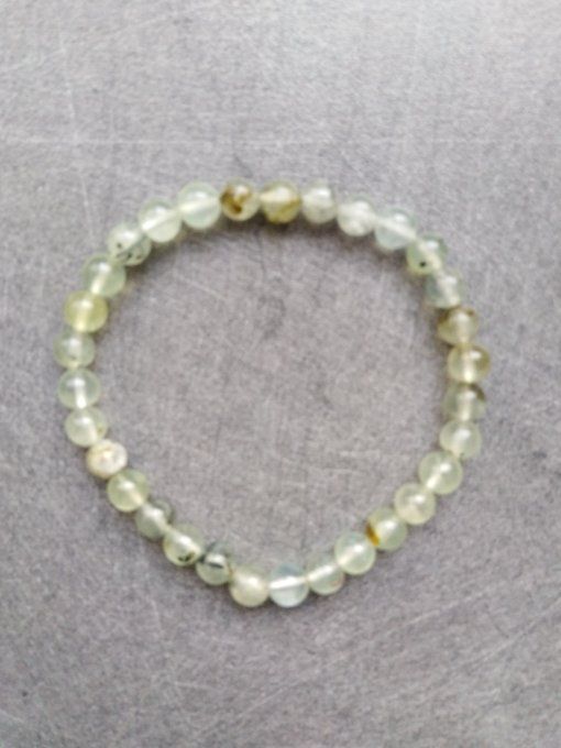 Perle Prehnite à l'unité