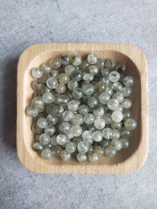 Perle Prehnite à l'unité