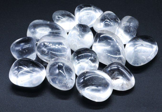 Pierre rouler Quartz / cristal de roche