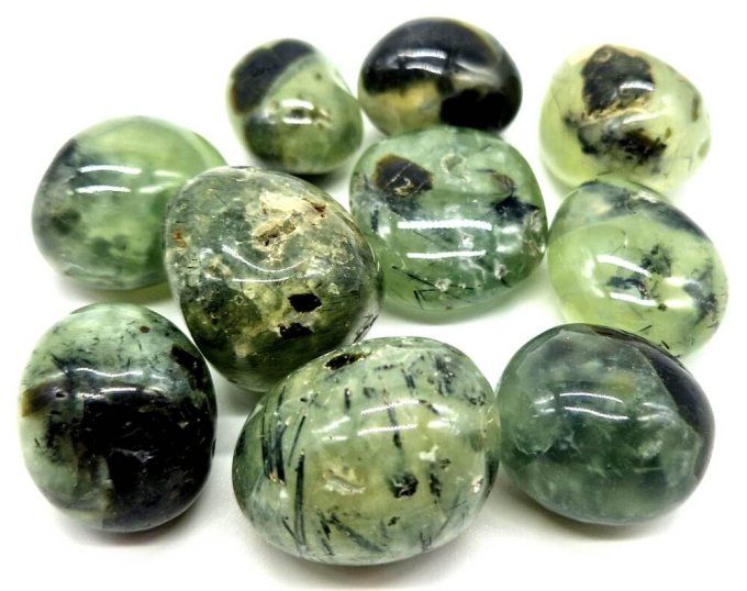 Pierre rouler Prehnite