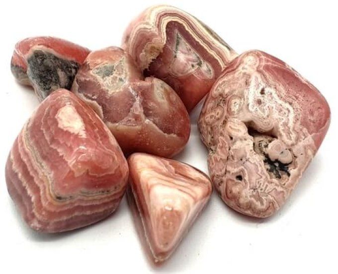 Pierre rouler Rhodochrosite