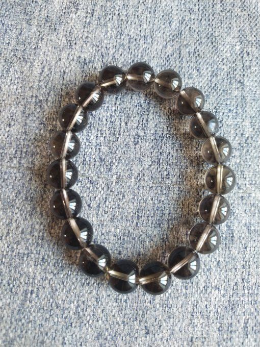 Bracelet Quartz fumée