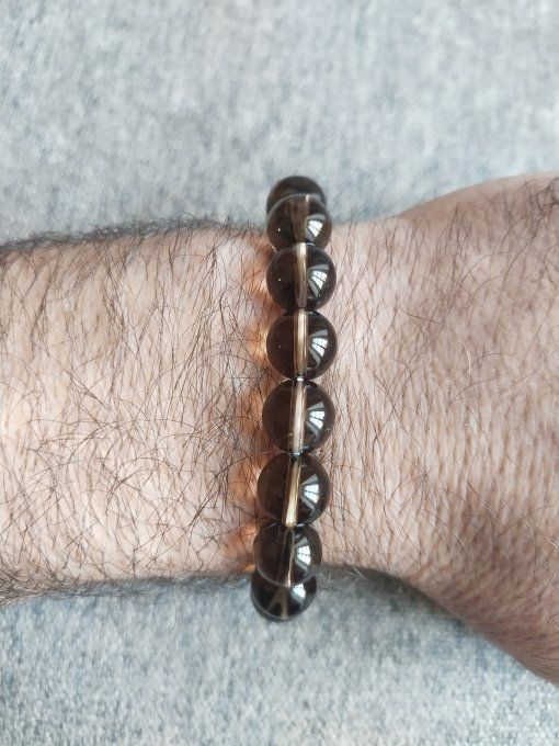 Bracelet Quartz fumée