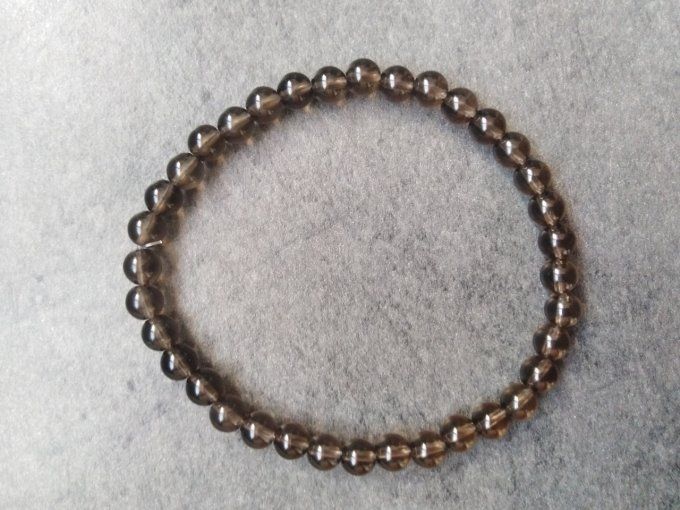 Bracelet Quartz fumée