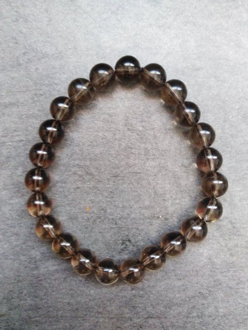 Bracelet Quartz fumée