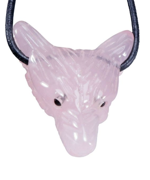 Tête de renard Quartz rose
