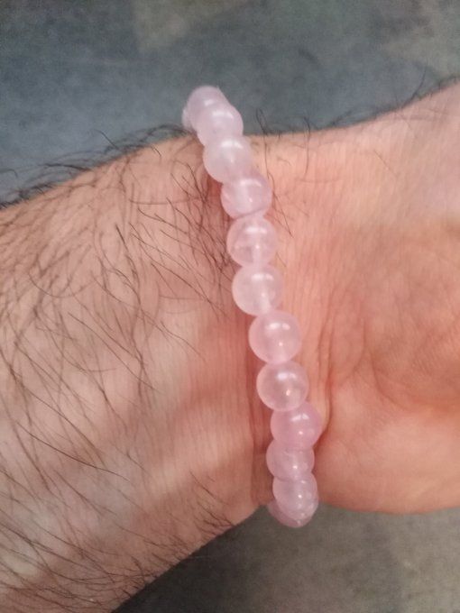 Bracelet Quartz rose