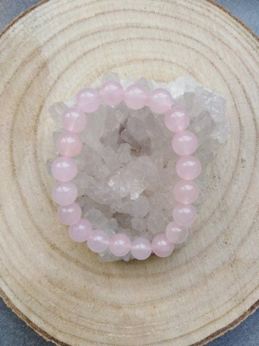 Bracelet Quartz rose