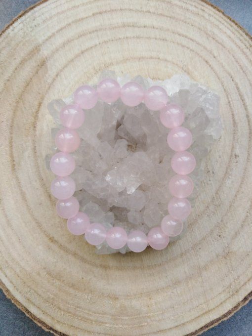 Bracelet Quartz rose