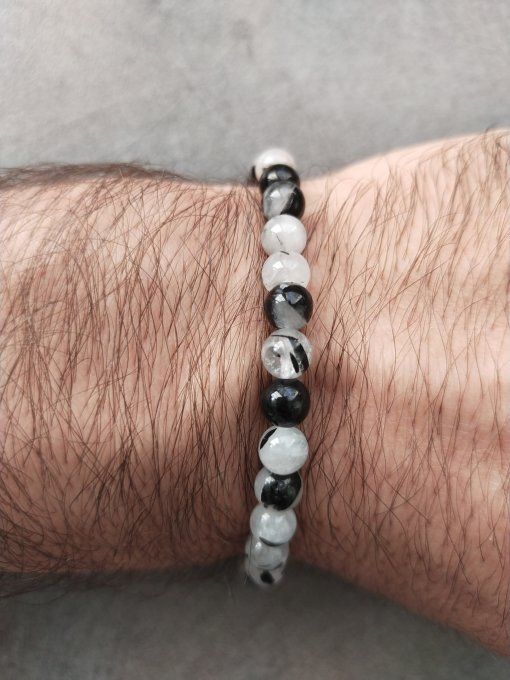 Bracelet Quartz Tourmaline