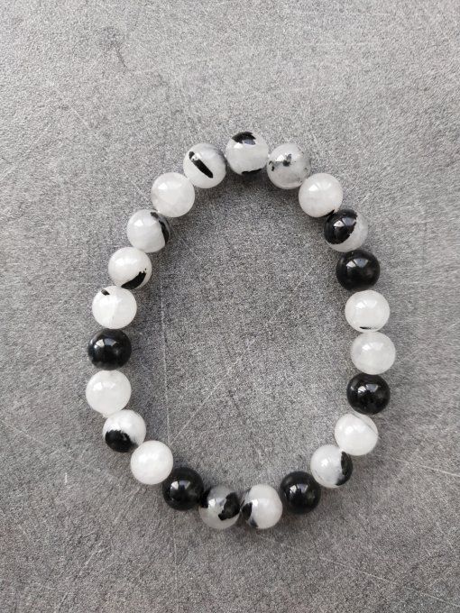 Bracelet Quartz Tourmaline